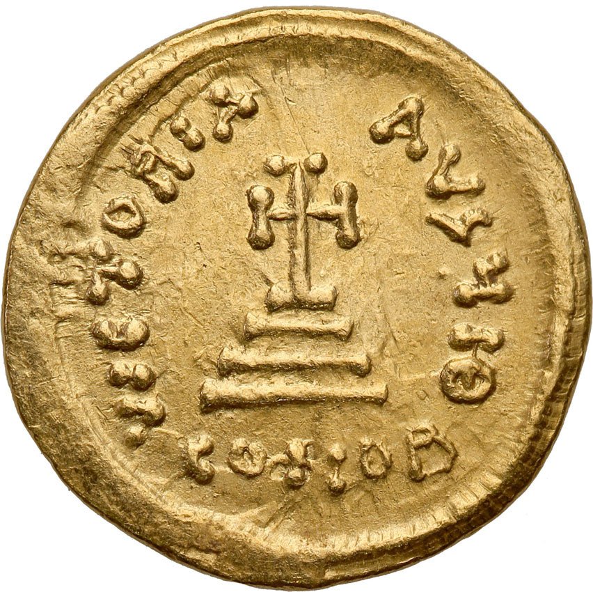 Bizancjum, Heraclius i Heraclius Constantinus. Solidus 616-625, Konstantynopol